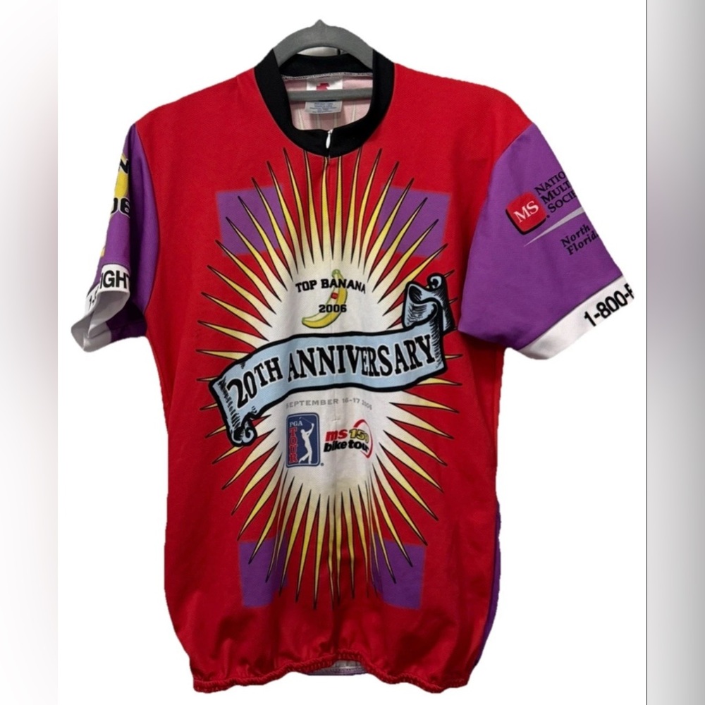 AK Apparel Women’s Half-Zip Cycling Jersey. Size: Medium